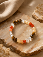 Mulank 1 - Sun Leadership Bracelet For Birth Numbers 1, 10, 19 & 28 of any month  (For Confidence • Leadership • Recognition • Career Growth)
