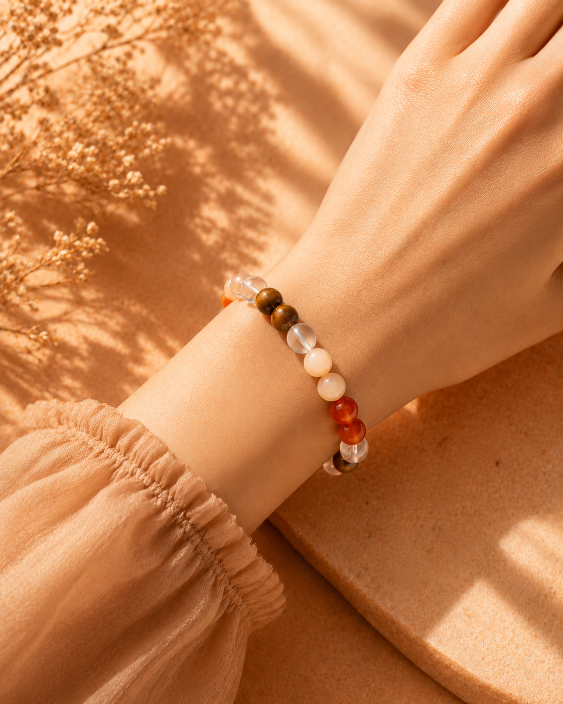 Mulank 1 - Sun Leadership Bracelet For Birth Numbers 1, 10, 19 & 28 of any month  (For Confidence • Leadership • Recognition • Career Growth)