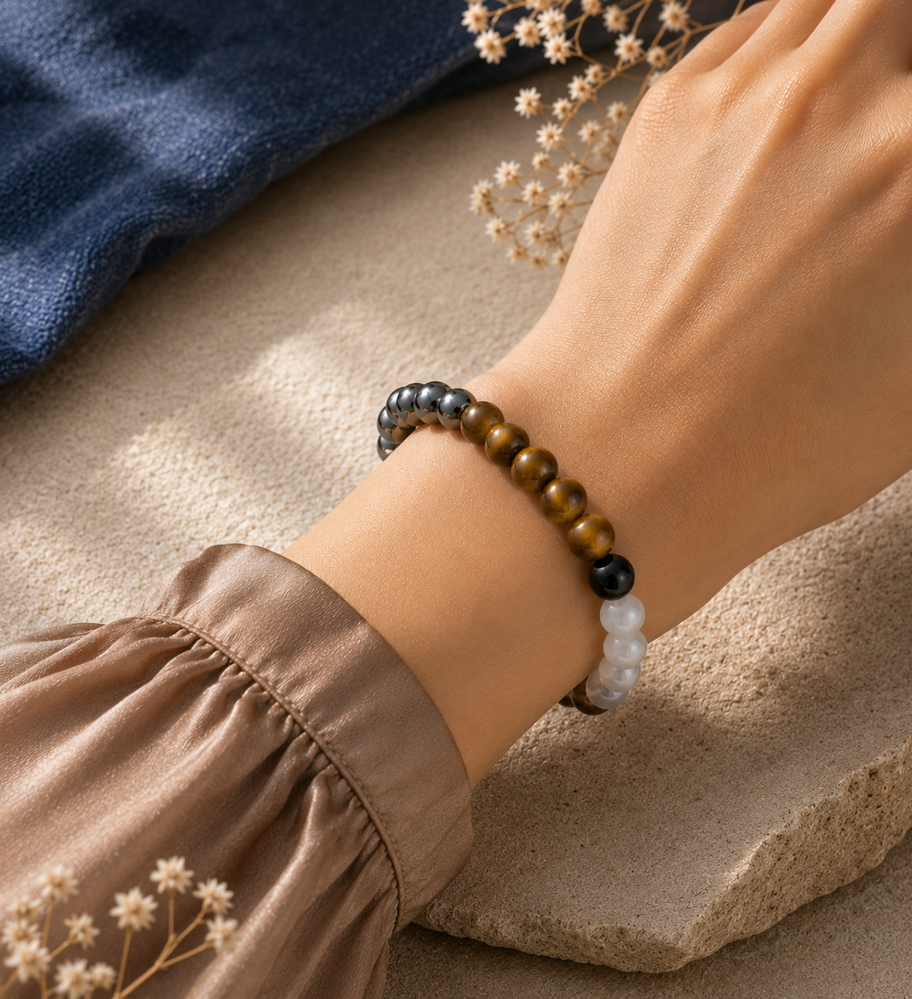 Sagittarius (धनु) Rashi Bracelet | Growth, Wisdom & Prosperity Crystal Bracelet