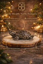 Lucky Pyrite Wealth Turtle – Symbol of Prosperity & Protection