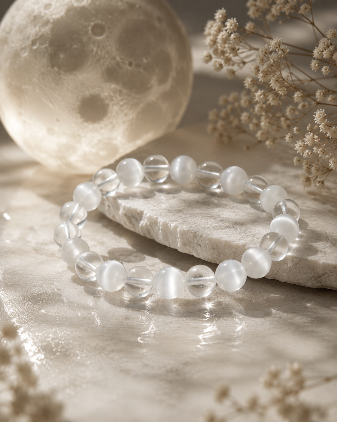 Mulank 2 - Moon Energy Bracelet For People Born on 2, 11, 20 & 29 of Any Month
