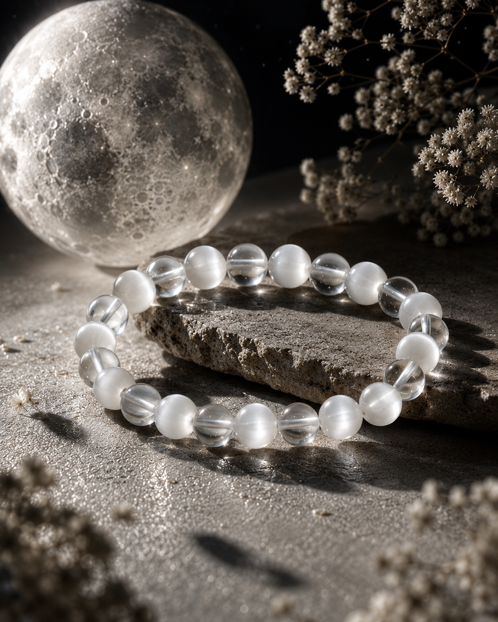 Mulank 2 - Moon Energy Bracelet For People Born on 2, 11, 20 & 29 of Any Month
