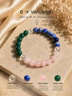 Mulank 6 - Venus Attraction Bracelet For People Born on 6, 15 & 24 of Any Month