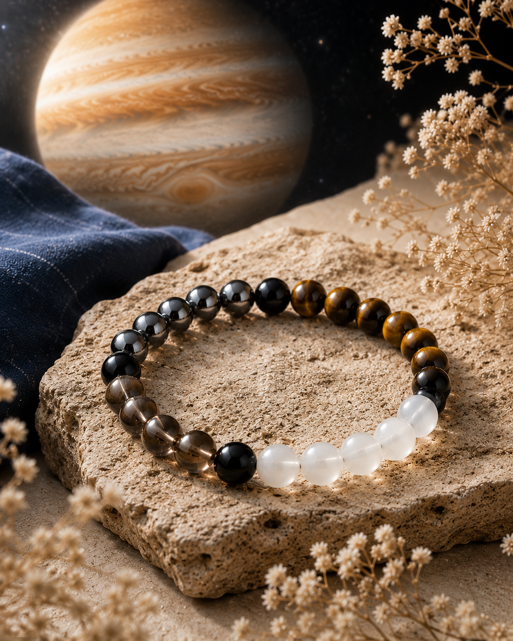 Sagittarius (धनु) Rashi Bracelet | Growth, Wisdom & Prosperity Crystal Bracelet