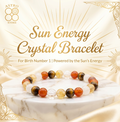 For Birth Numbers 1, 10, 19 & 28 of any month - Sun Leadership Bracelet (For Confidence • Leadership • Recognition • Career Growth)