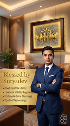 7 Horses on Raw Pyrite Frame - Money Attraction | Dhan Akarshan